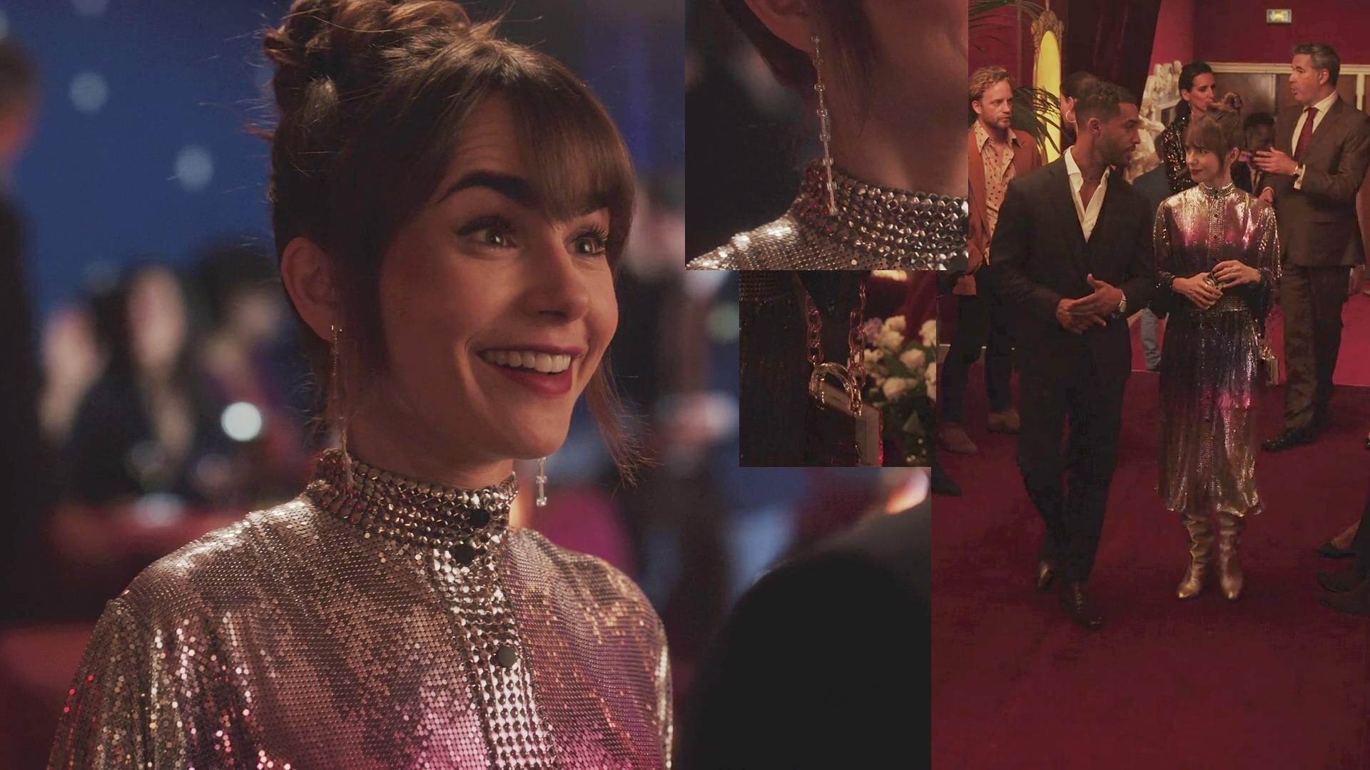 Lily Collins - Emily In Paris | Season 3 Episode 3 | Lily Collins style