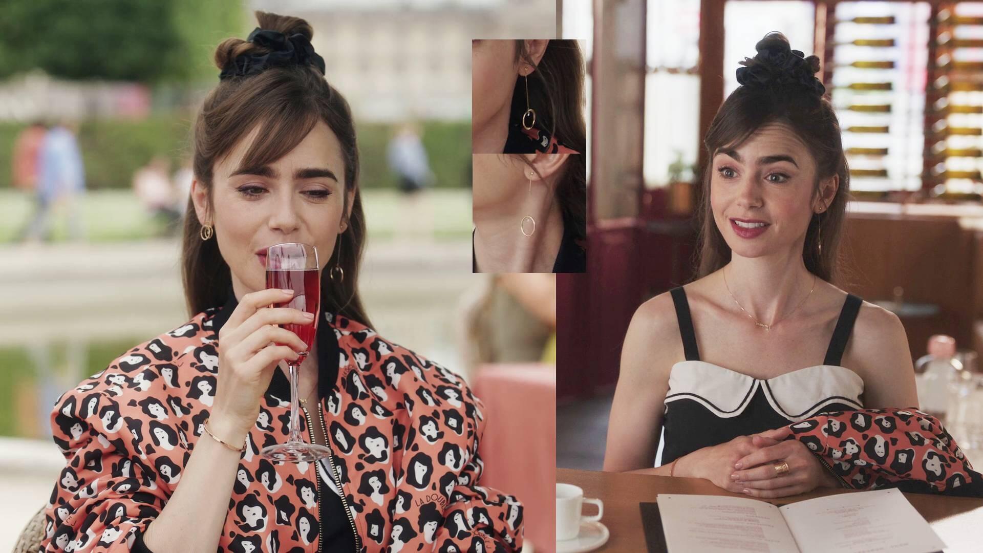 Lily Collins - Emily In Paris | Season 3 Episode 4 | Lily Collins style