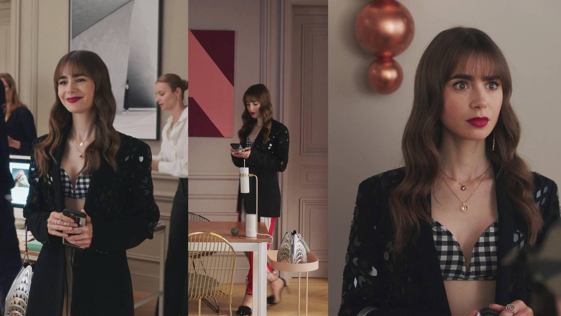 Lily Collins - Emily In Paris | Season 3 Episode 5 | Lily Collins style