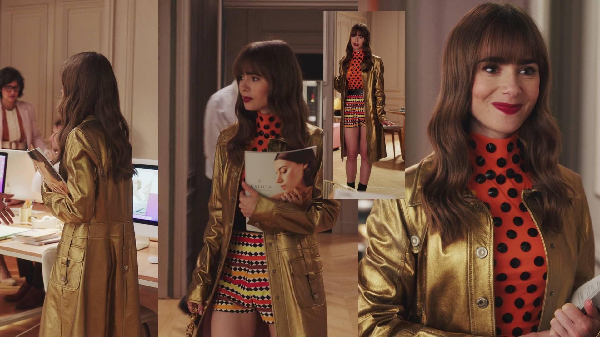 Lily Collins - Emily In Paris | Season 3 Episode 5 | Lily Collins style