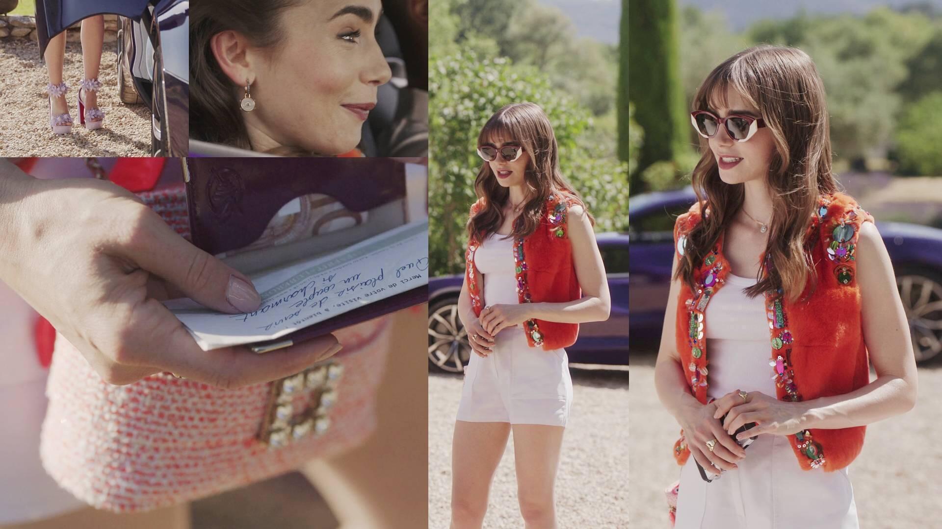 Lily Collins - Emily In Paris | Season 3 Episode 6 | Lily Collins style