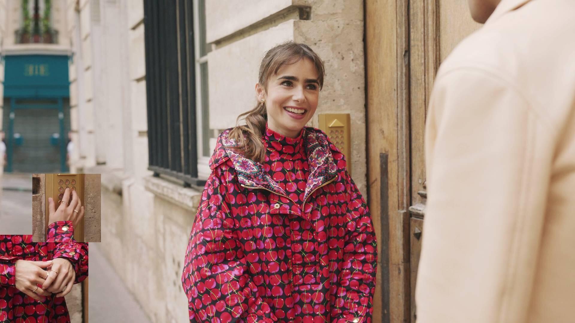 Lily Collins - Emily In Paris | Season 3 Episode 8 | Lily Collins style