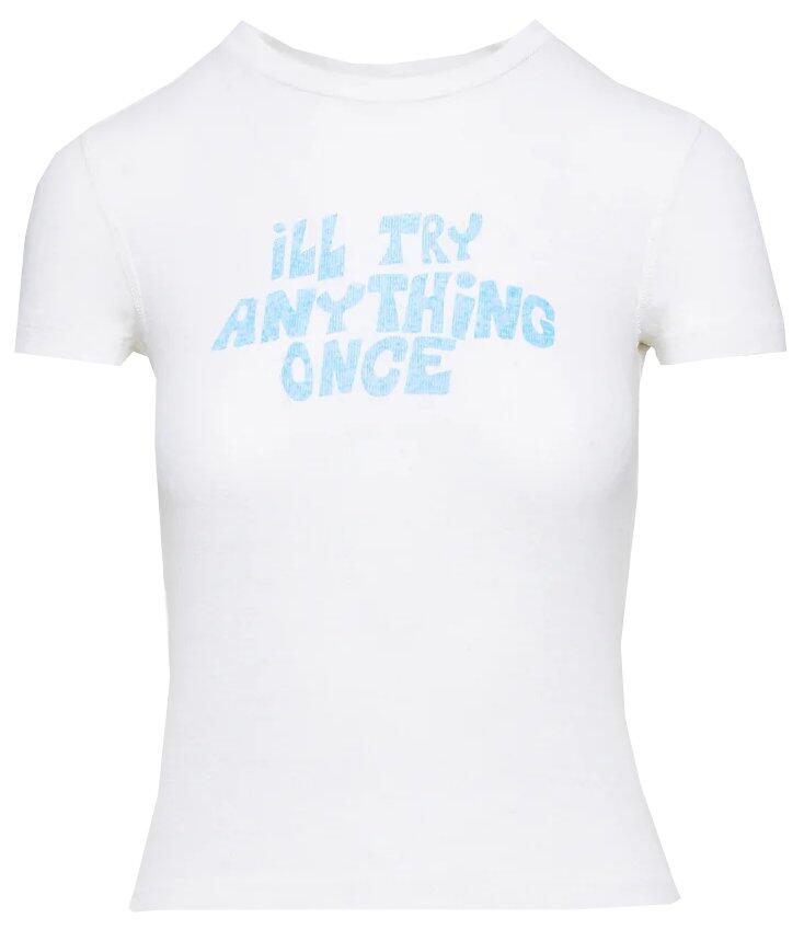 90's I'll Try Anything Tee (Vintage White) | style