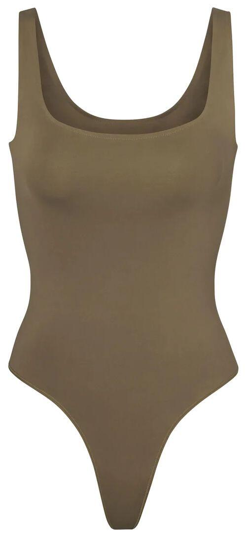 Soft Smoothing Bodysuit (Army Green) | style
