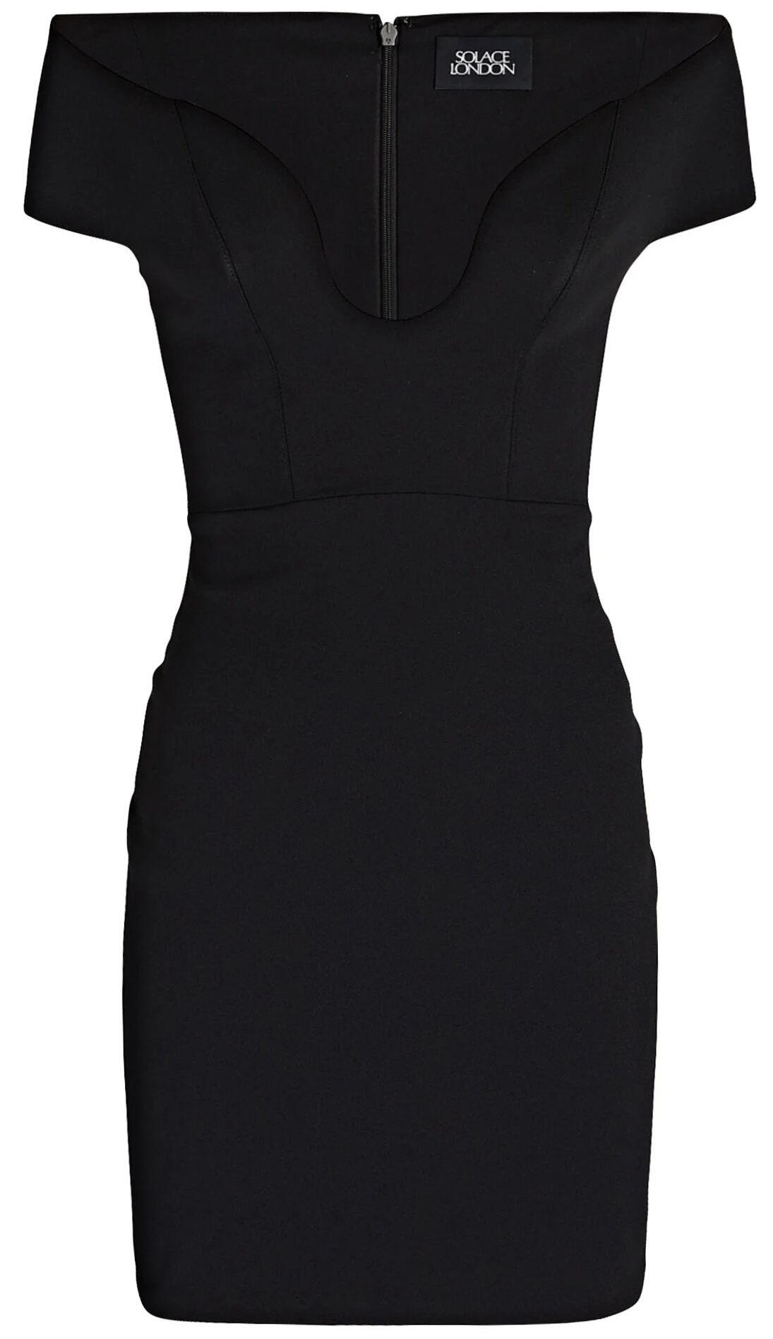 Lola Mini Dress (Black) | style