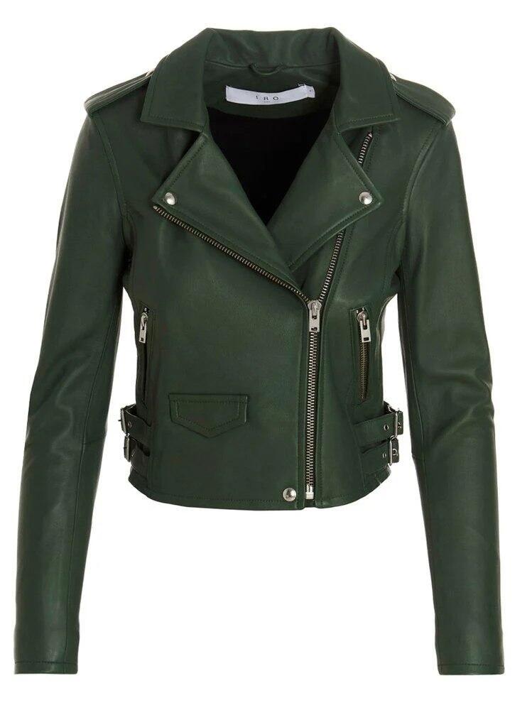 Ashville Jacket (Green Leather) | style
