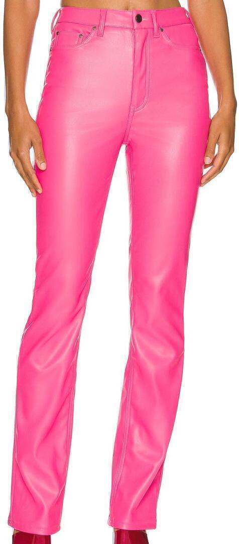 Heston Pants (Azalea Pink Vegan Leather) | style