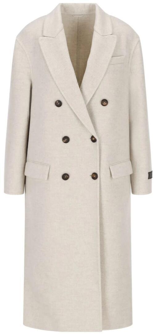 Coat (Marble White Wool) | style