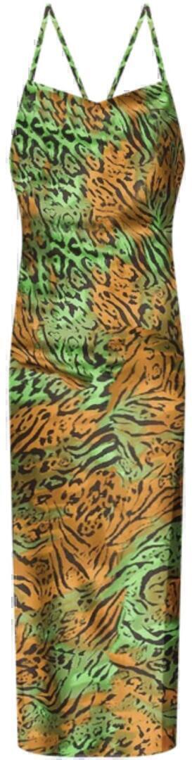 Dezeray Dress (Jungle Green Leopard) | style