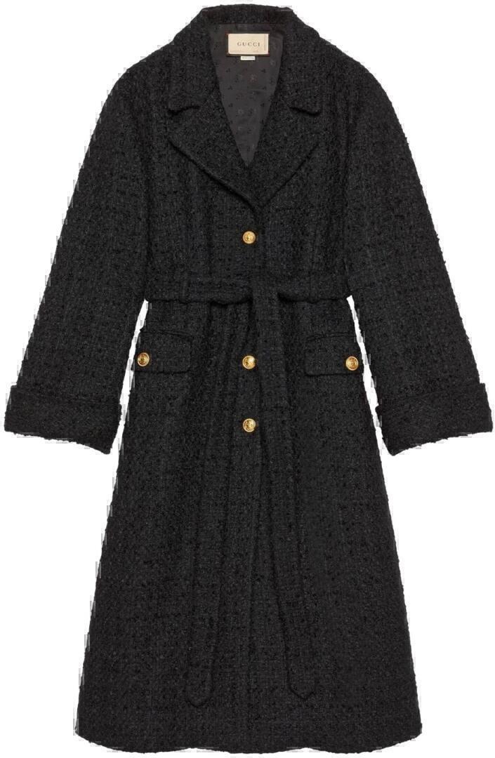 Coat (Black Tweed) | style