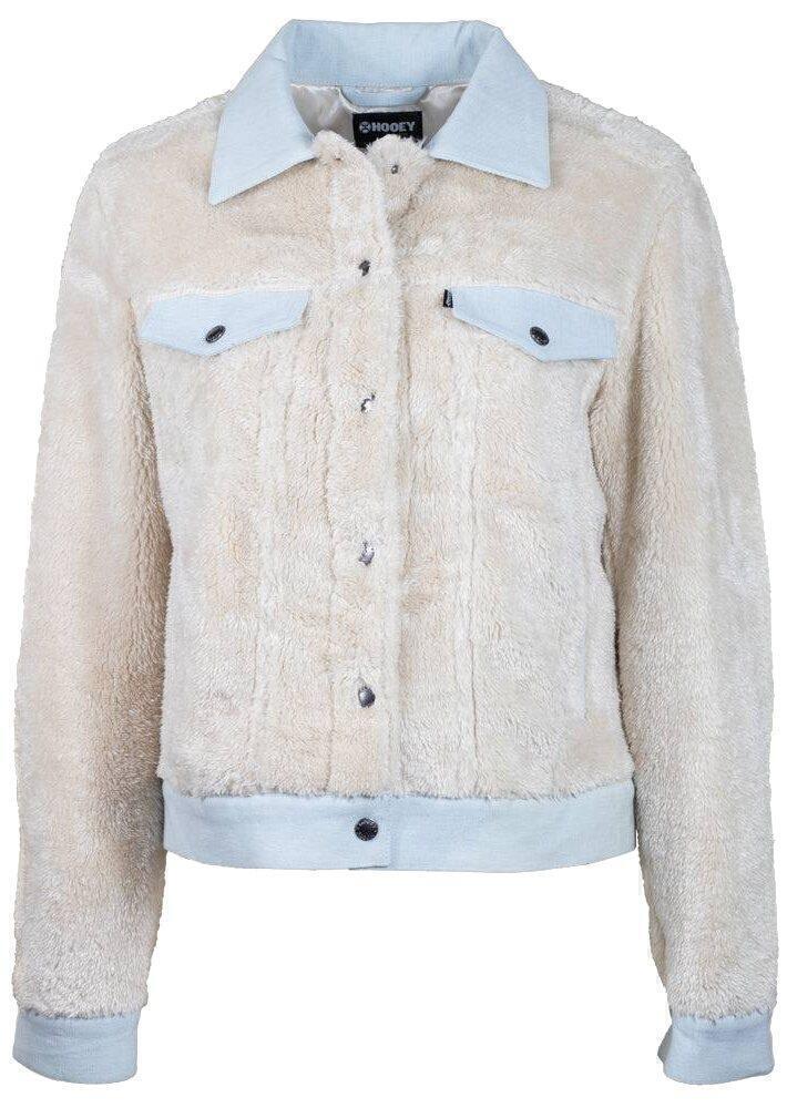 Jacket (Cream Sherpa Denim) | style