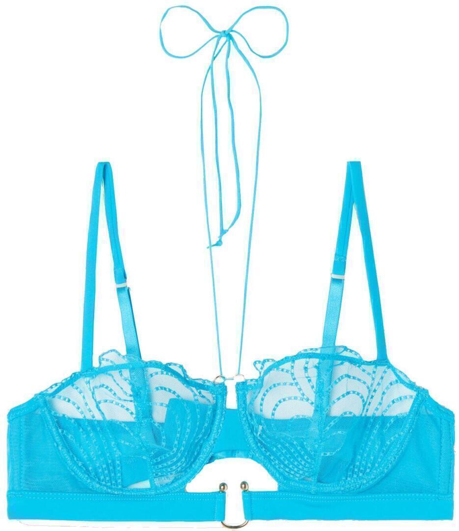 Steal the Show Balconette Bra (Turquoise) | style