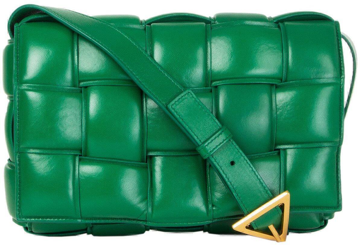Cassette Bag (Racing Green Padded Gold) | style
