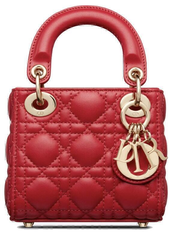 Lady Bag (Scarlet Red, Micro) | style