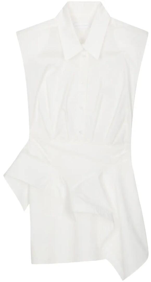 Catalina Shirtdress (White) | style