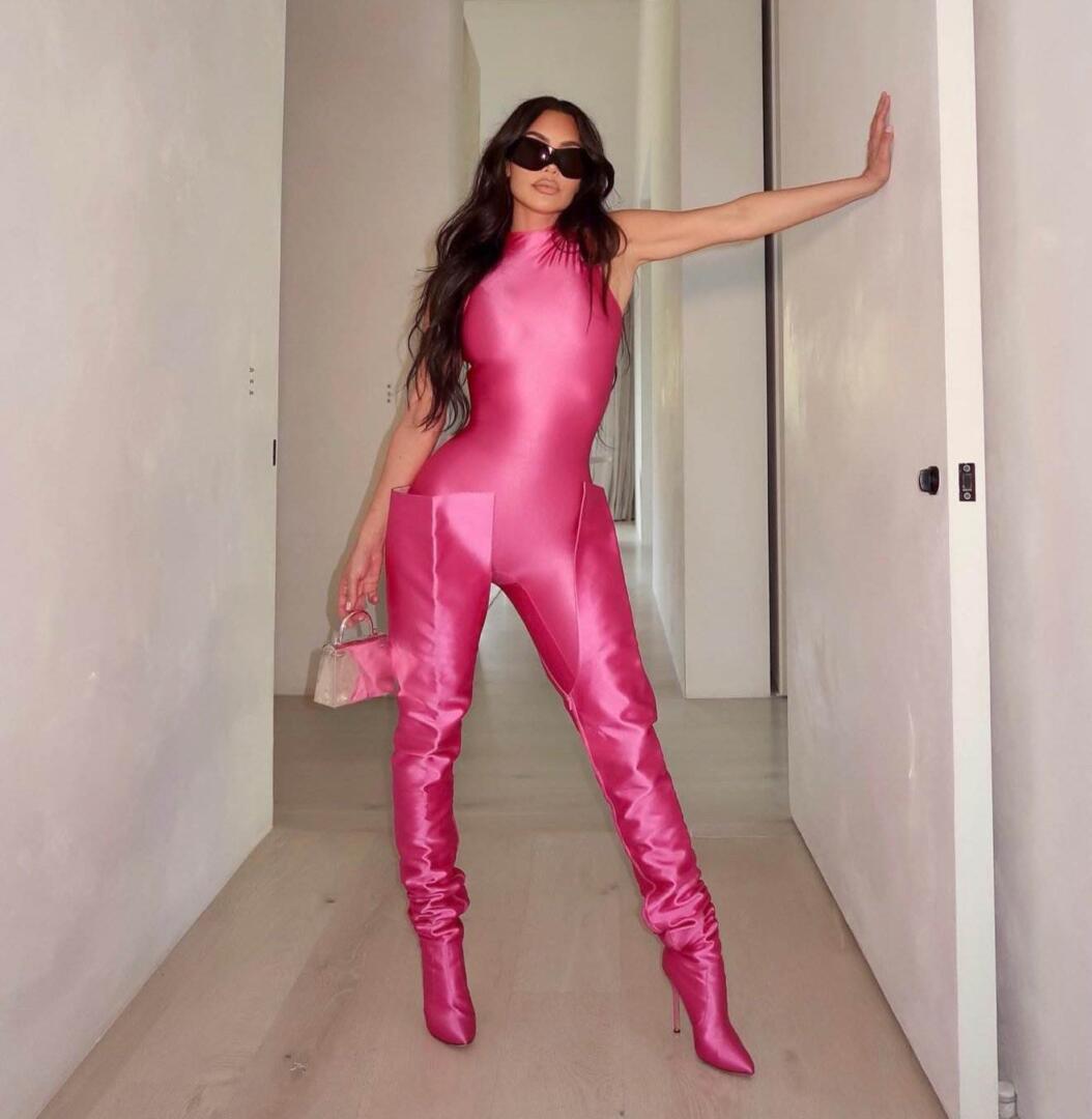 Kim Kardashian - Instagram post | Sofia Richie style