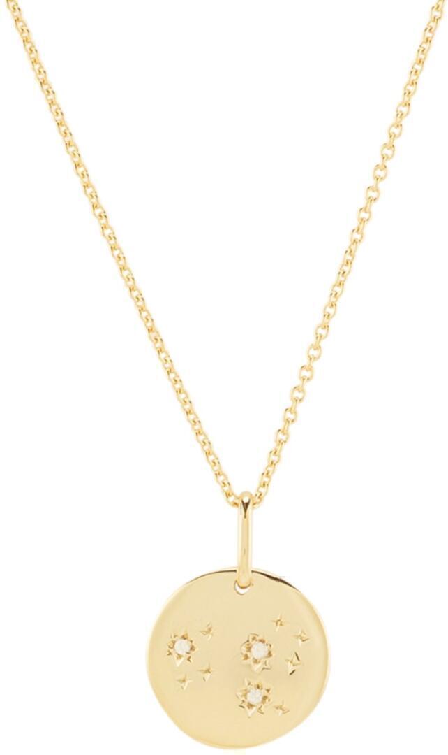 Zodiac Necklace (Gold Vermeil, Leo) | style