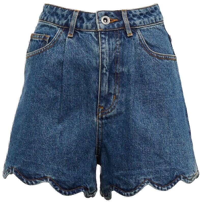 Shorts (Denim Scalloped) | style