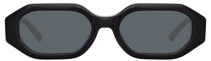 x Linda Farrow Irene Sunglasses (Black) | style