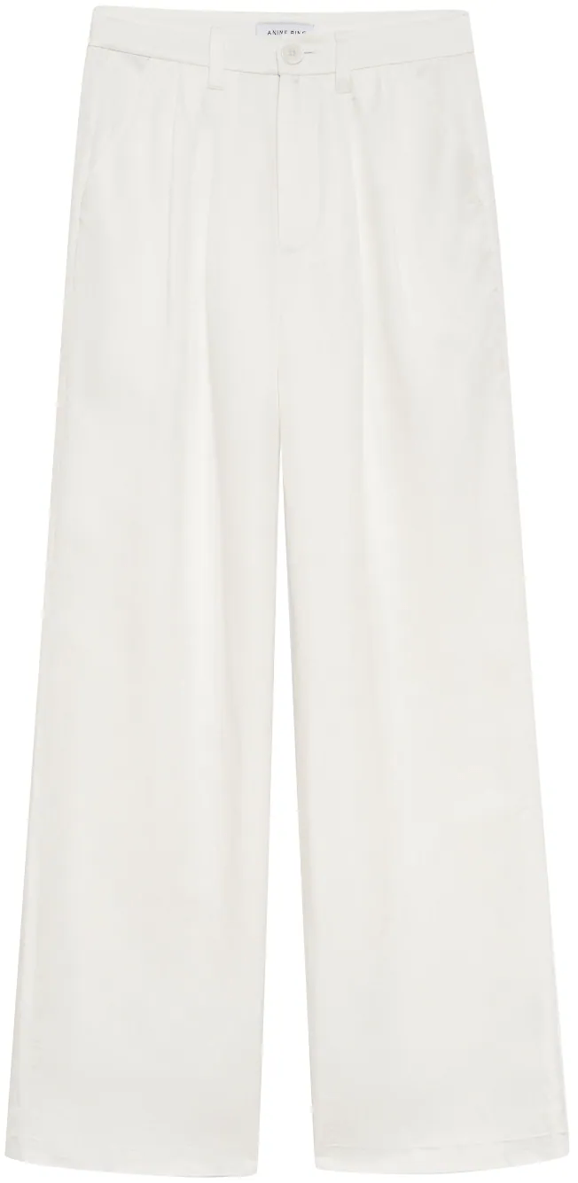 Carrie Pants (White Linen Blend) | style