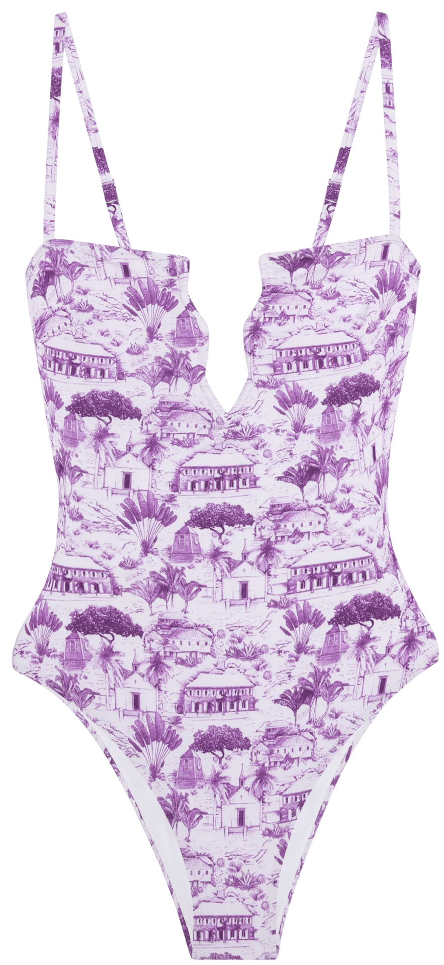 Regatta Swimsuit (Purple) | style