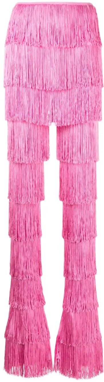 Leggings (Candy Pink Fringe) | style