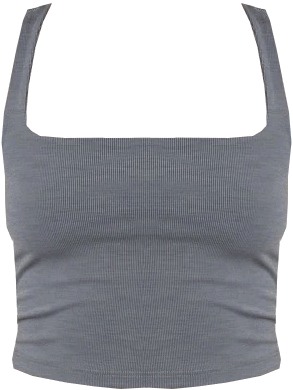 Tank (Grey Heather, Cropped) | style