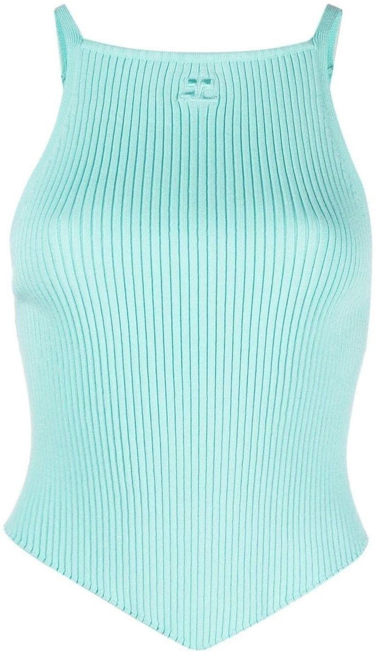 Tank (Turquoise Ribbed) | style