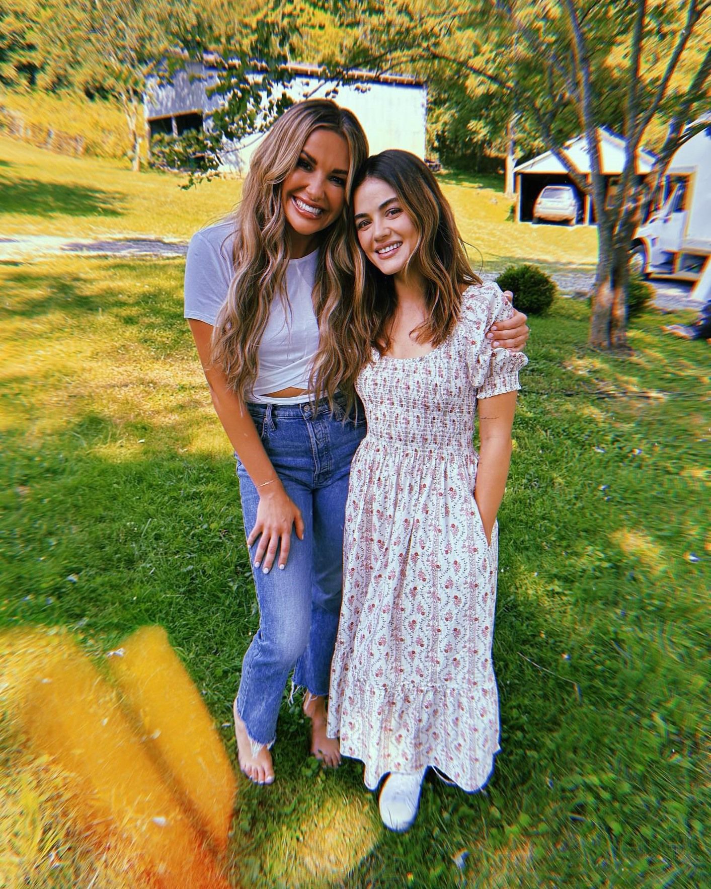 Lucy Hale - Instagram post | Carly Pearce | Hilary Duff style