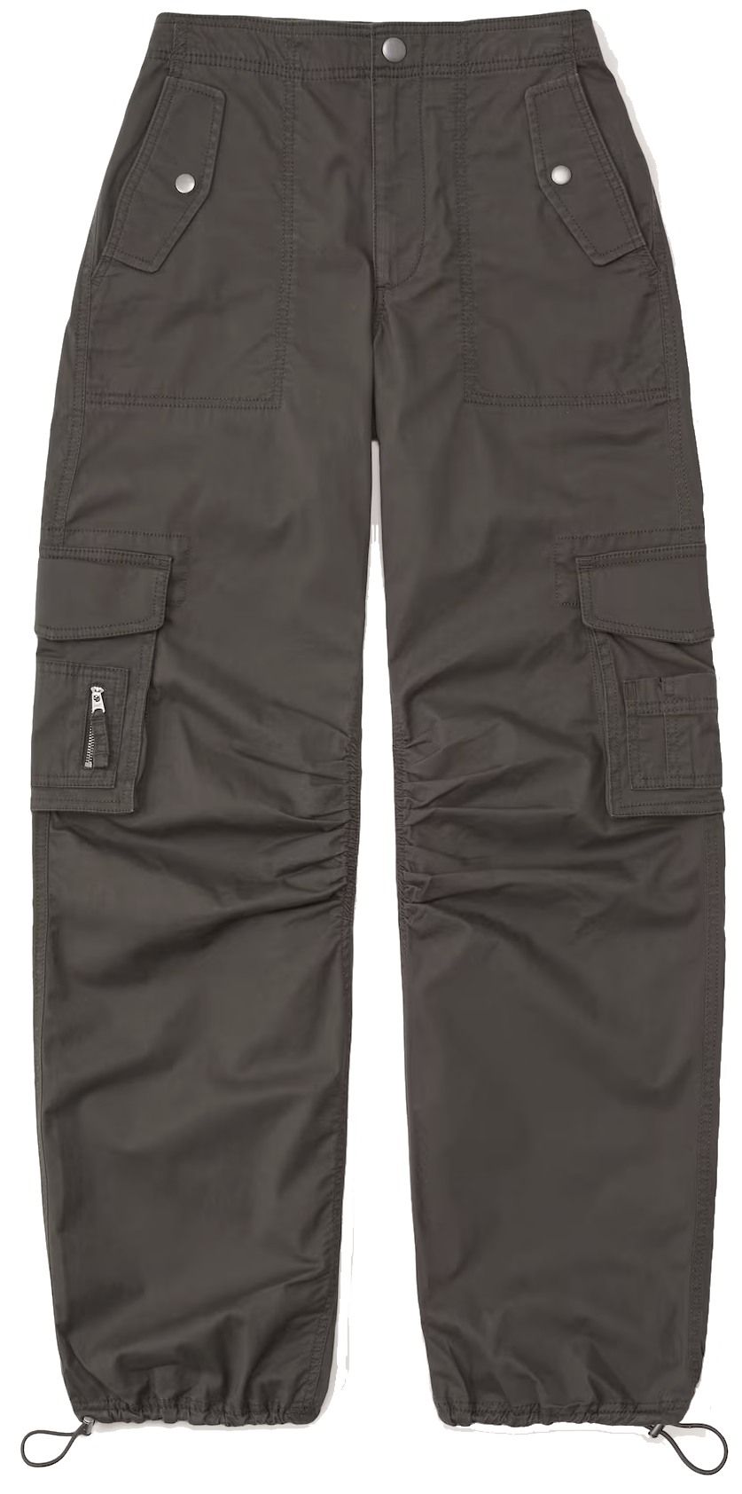 Baggy Cargo Pants (Dark Olive) | style