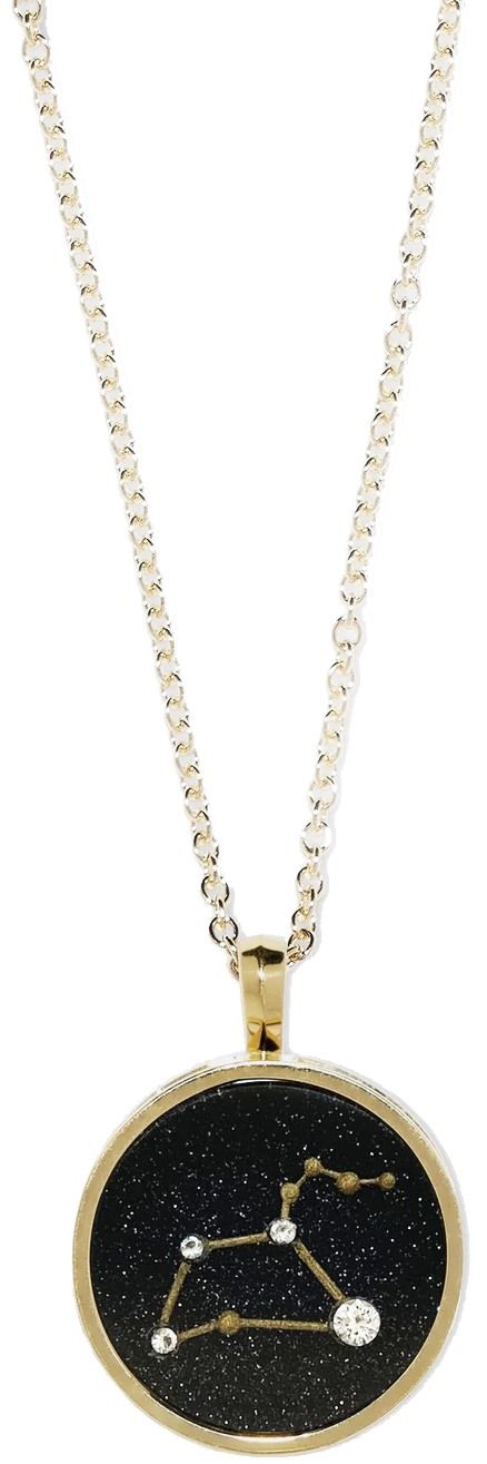 Night Sky Leo Necklace (Yellow Gold) | style