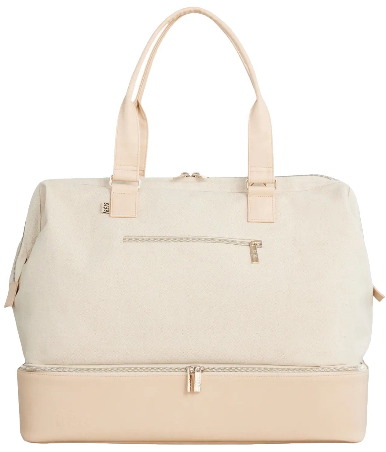 The Weekender Bag (Beige) | style