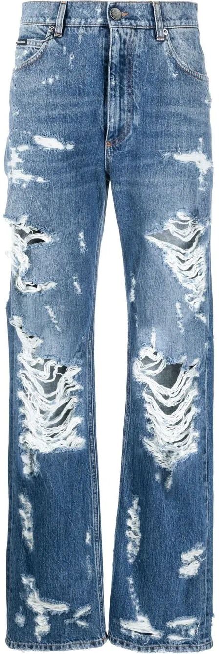 Jeans (Blue Denim Destroyed) | style