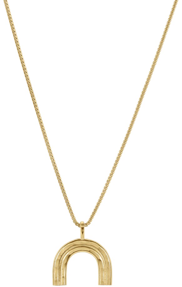 Rainbow Necklace (Gold) | style