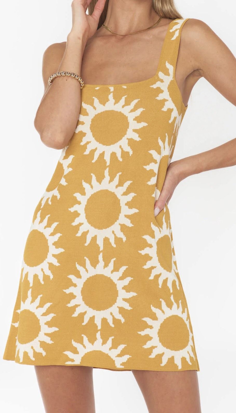 Mellow Dress (Paradise Sun Knit) | style