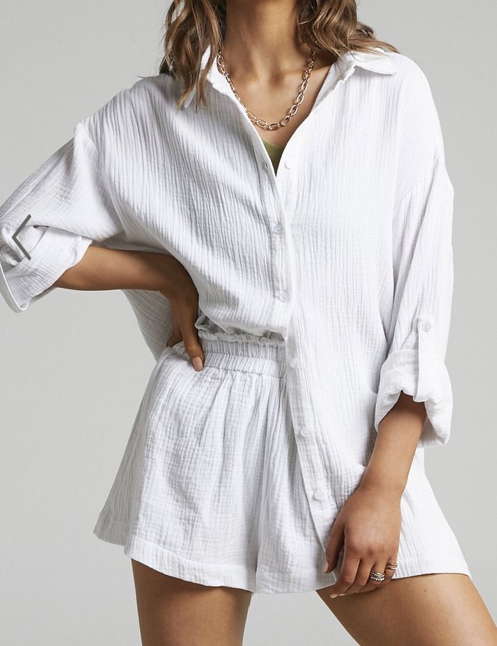 Ronaele Shirt (White) | style