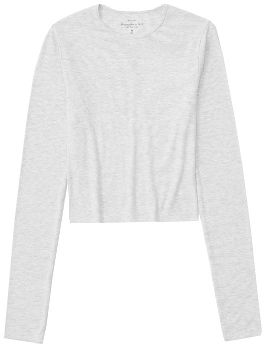 Sweater (Light Grey Ribbed, Cropped) | style