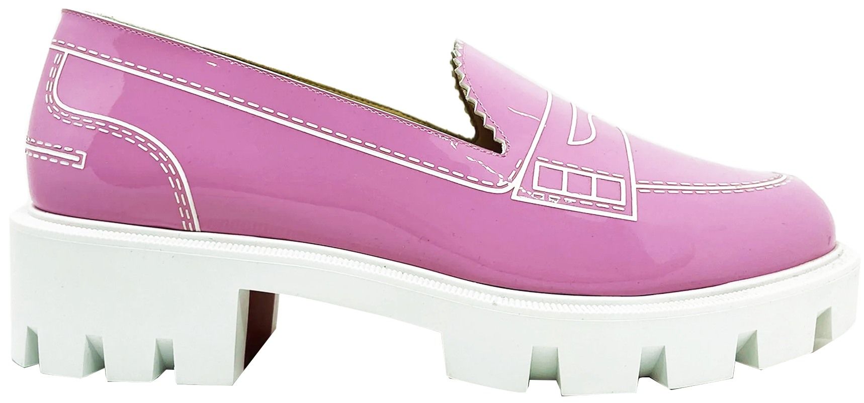 Mocalaureat Loafers (Pink Patent) | style