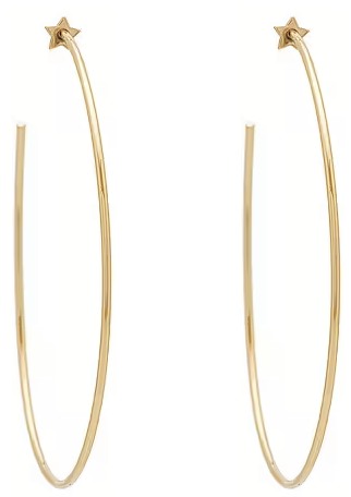 Scarlet Hoops (Gold) | style