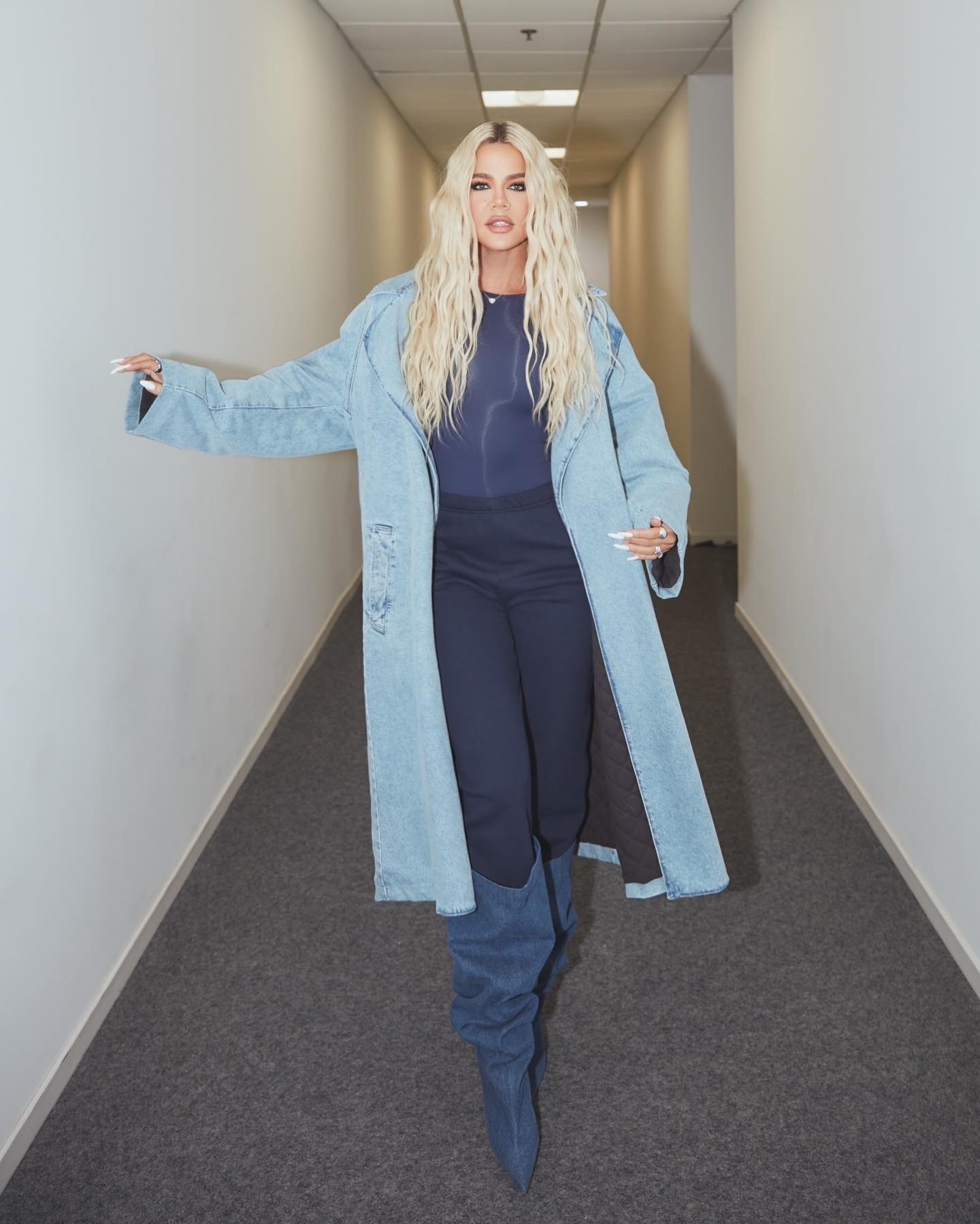 Khloe Kardashian - Instagram post | Hilary Duff style