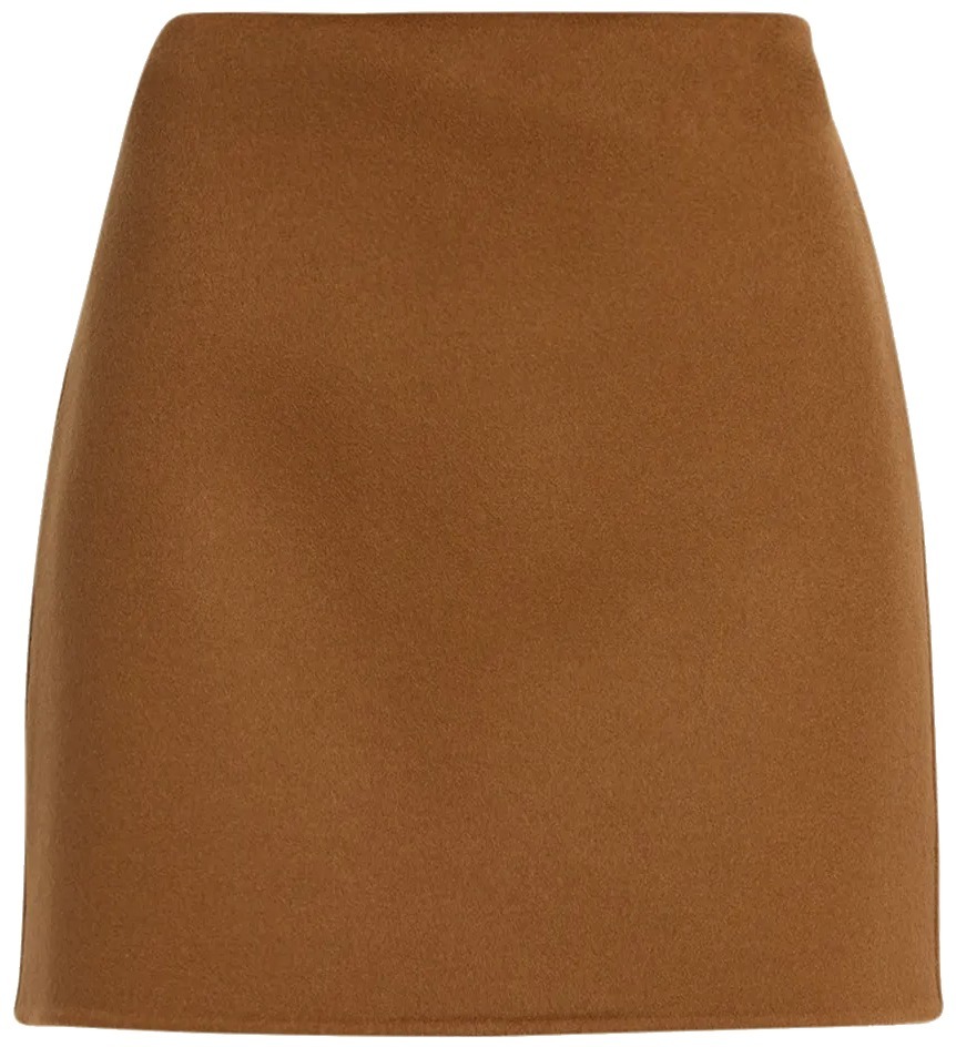 Melton Skirt (Chestnut) | style