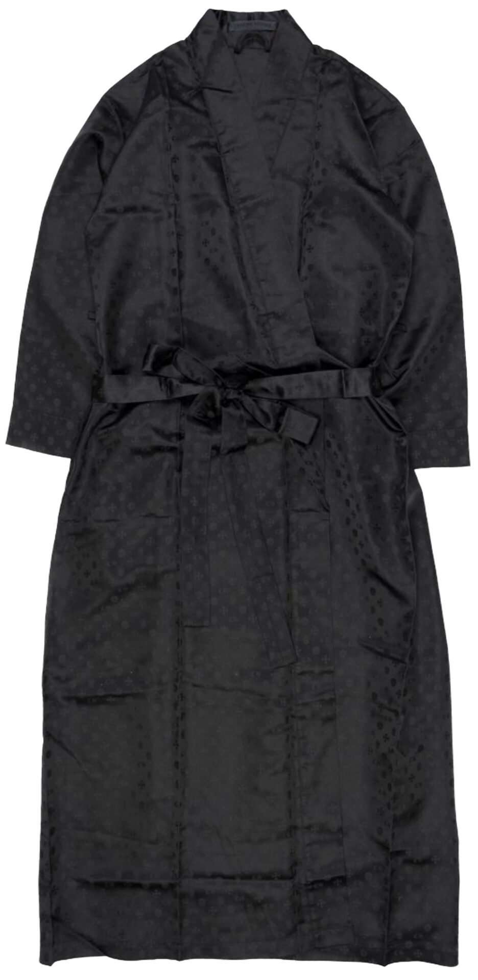 chromehearts_kimono_black_silk_monogram