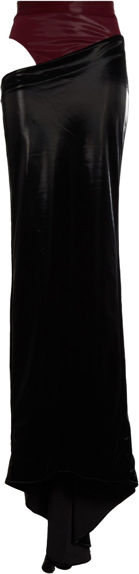 laquansmith_skirt_oxblood_black