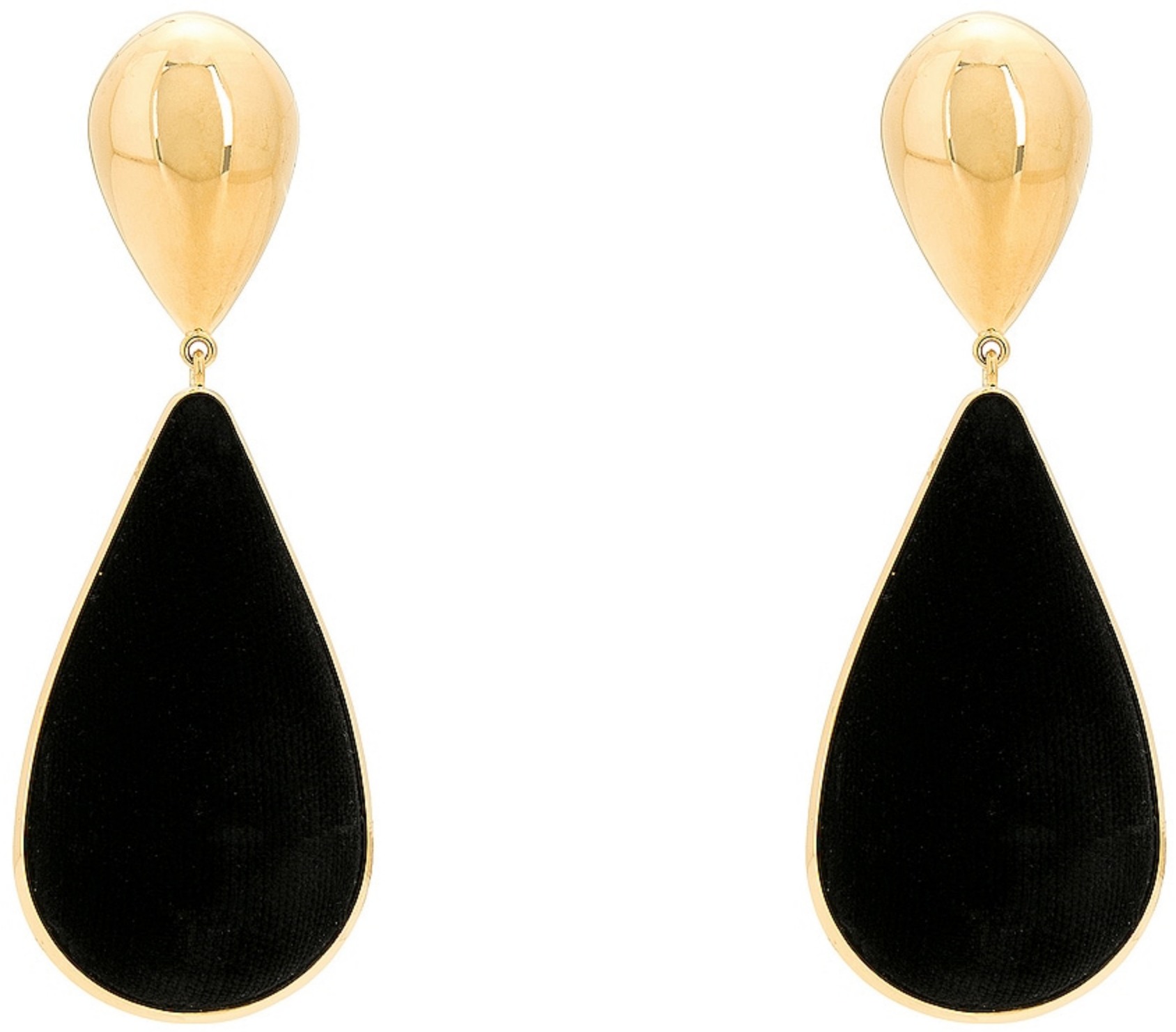 saintlaurent_earrings_gold_black_hourglass