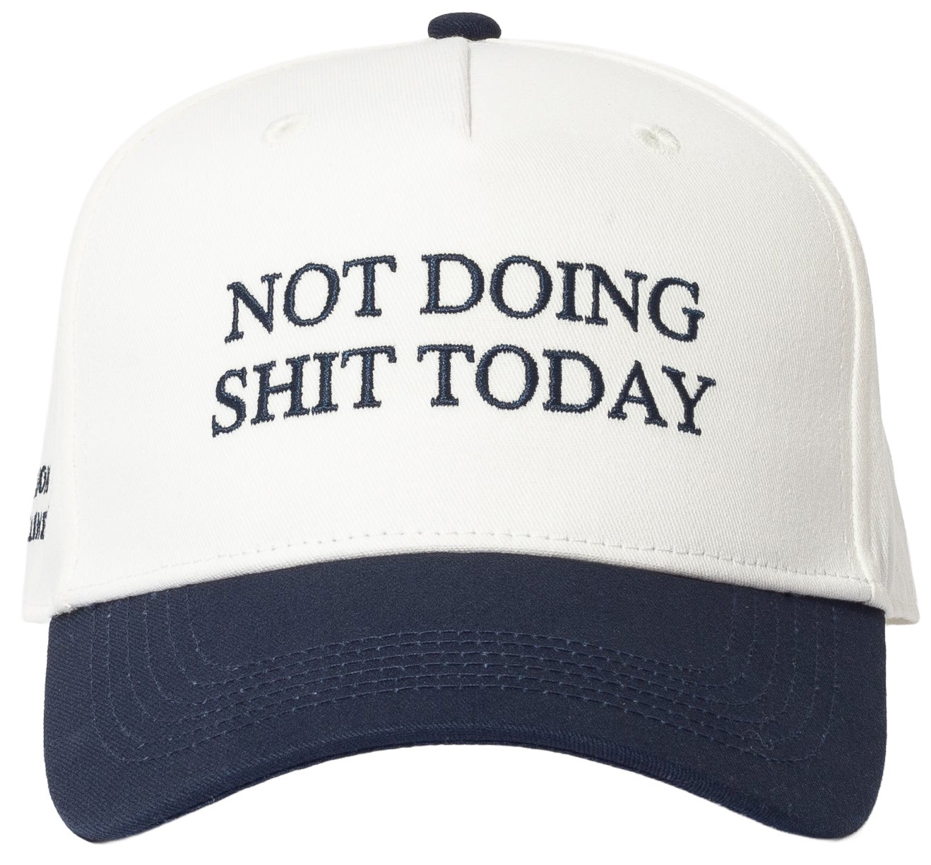 uncommonjames_truckerhat_white_navy_dayoff