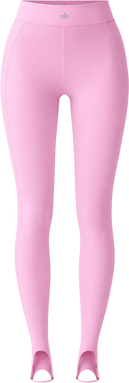 Alo Airlift Love Language Candy Heart Pink Leggings