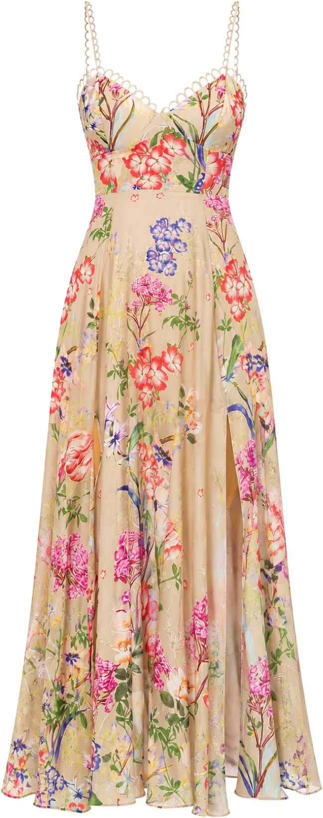 Charo Ruiz Ibiza Olive Botanic Iraso Dress