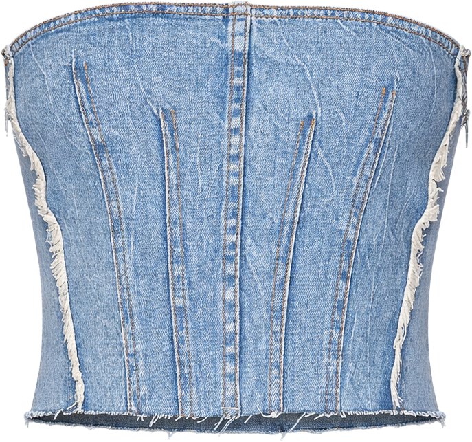 Hudson Jeans x Zoe Costello Denim Corset