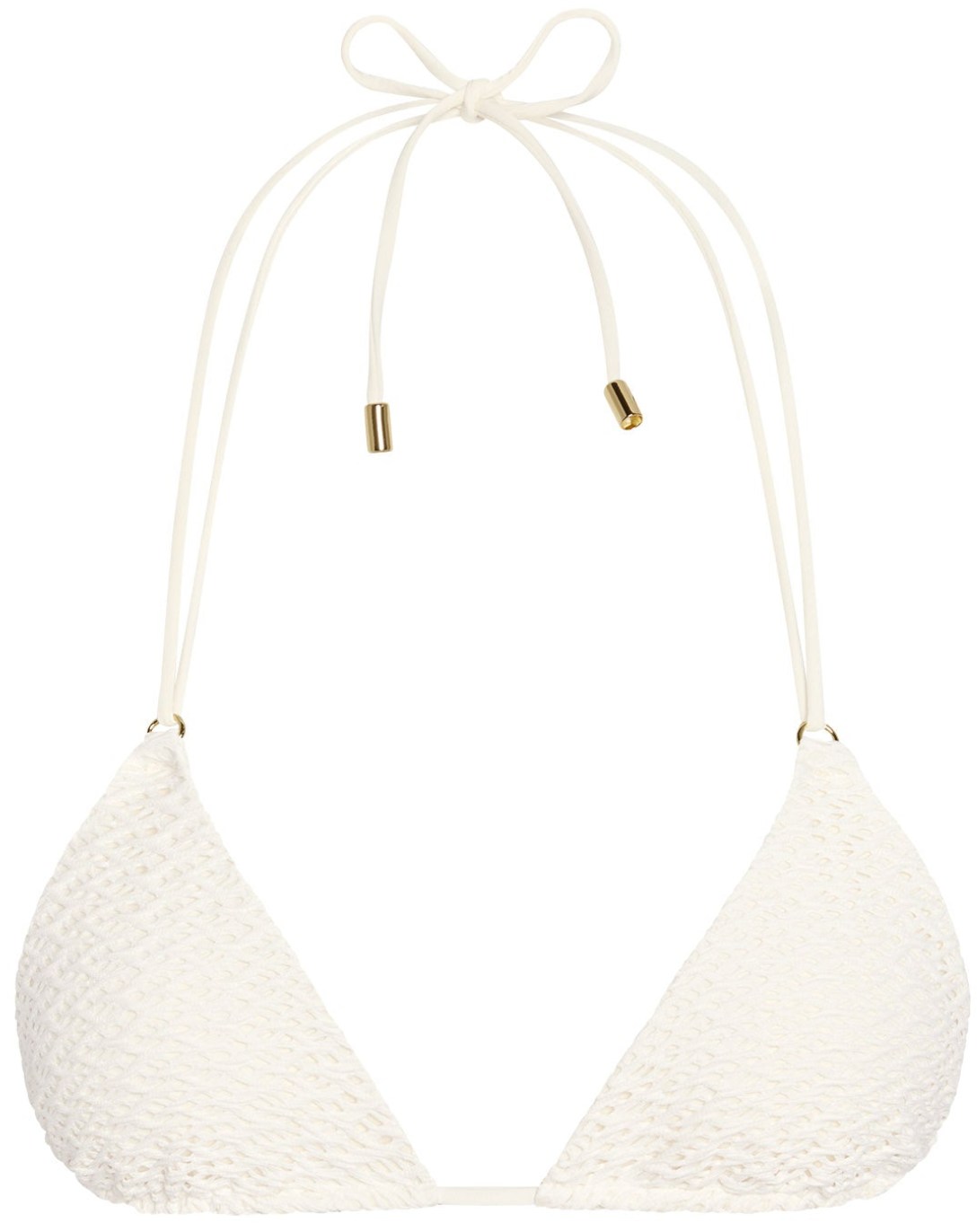 Monday Swimwear Hanalei Ivory Crochet Bikini Top