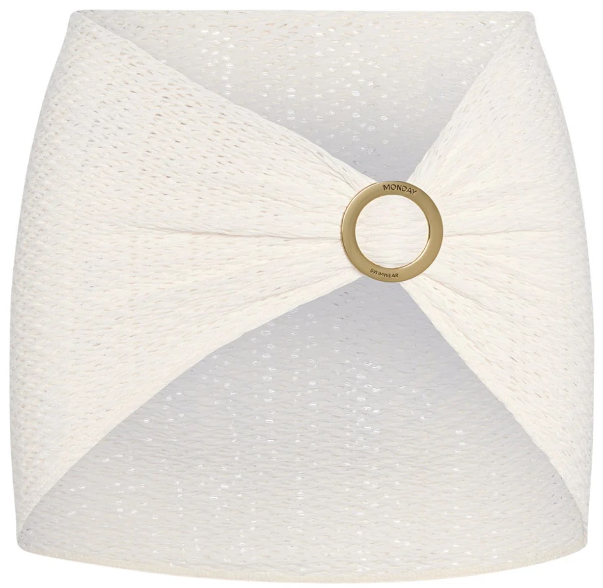 Monday Swimwear Jamaica Ivory Crochet Sarong